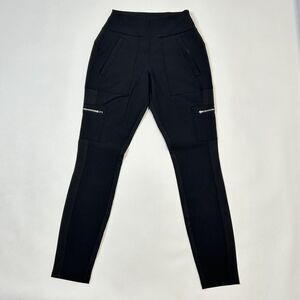 Athleta Women’s Headlands Hybrid Cargo Pants Tights Size 0 Black